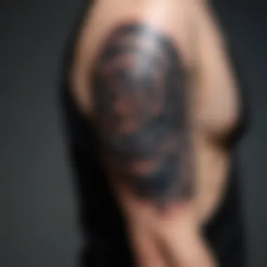 Abstract Sleeve Tattoo Transforming Bicep Tattoo