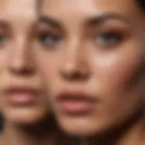 Diverse skin types exhibiting unique textures and tones