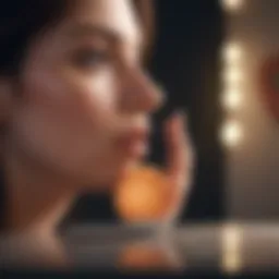 Illustration of a person with anxiety contemplating egg donation