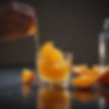 Artisanal Process of Making Orange Gelee