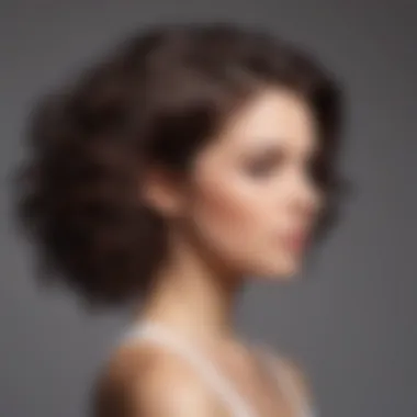 Compatibility Across Hair Types Demonstration of BaByliss dryer comb attachment on various hair types