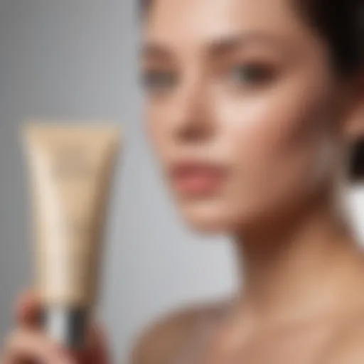 Historical timeline showcasing the evolution of BB cream