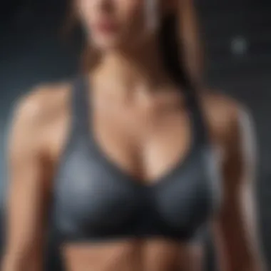 Innovative mesh sports bra for ultimate breathability