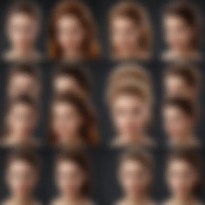 Chart depicting the efficacy of various hair regrowth treatments