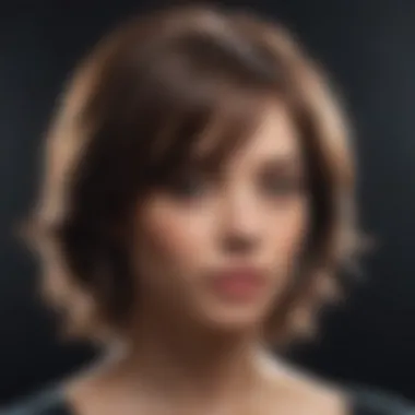 Layered Hairstyle for Depth and Movement Layered hairstyle that creates depth and movement