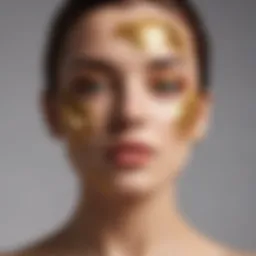 Luxurious Sunscreen with Gold Flakes