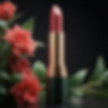 Botanical Elegance: A cruelty-free lipstick in a luxurious packaging