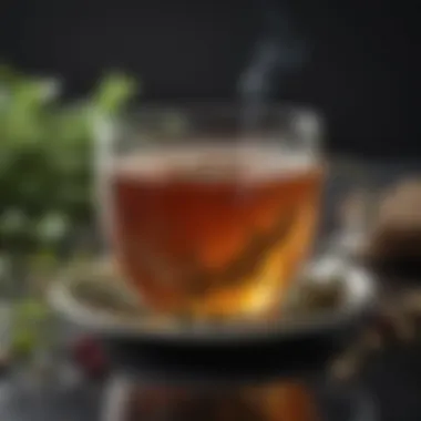 Herbal Tea Blend - Calming Beverage for Cold Sore Discomfort