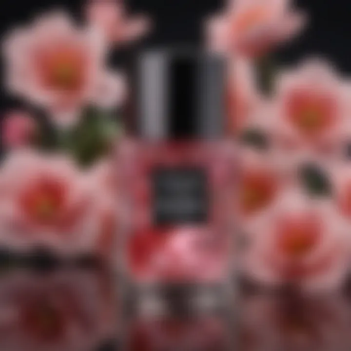 Chanel Nail Polish Gift Set Featuring Artistic Floral Design