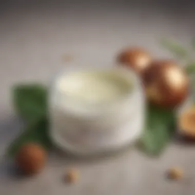 An array of natural ingredients commonly found in cleansing balms
