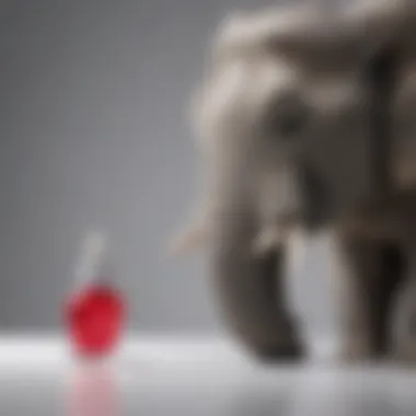 Close-up of Drunk Elephant T.L.C. Framboos Glycolic Night Serum bottle