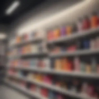 A selection of hair care products arranged aesthetically