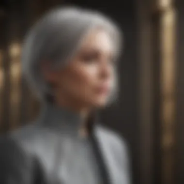 Confidence in Grey: Celebrating Authenticity Confidence in Grey: Celebrating Authenticity