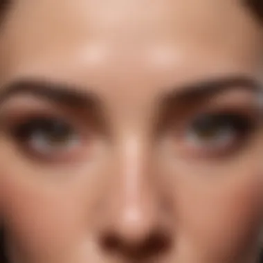 Intricate Artistry of Eyebrow Design Artistic eyebrow design