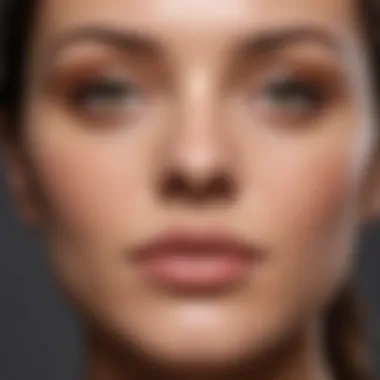 Concealer Application Results Before and after makeup application showcasing concealer effectiveness