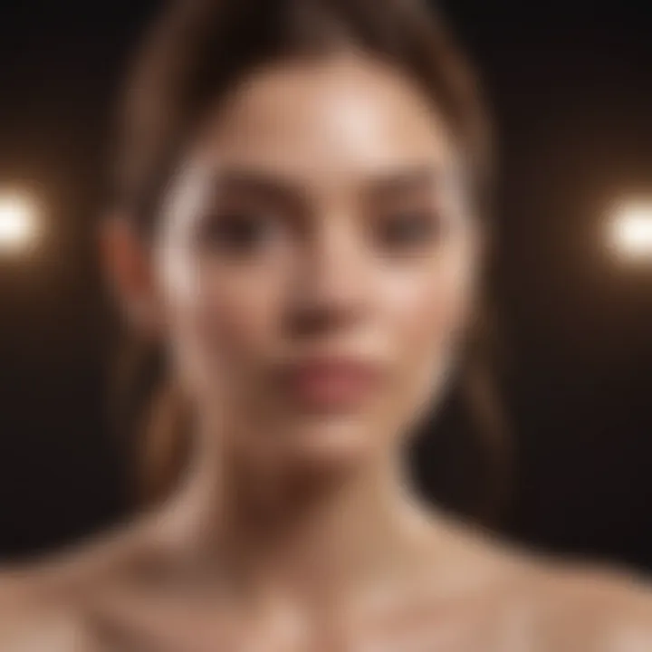 An illustration of a skincare routine highlighting essential products