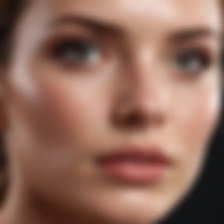Close-up of natural ingredients known for their soothing properties