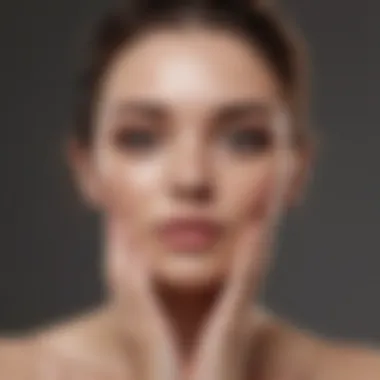 Essential Skincare Routine: Prioritizing Facial Health Illustration of a skincare routine focusing on facial care