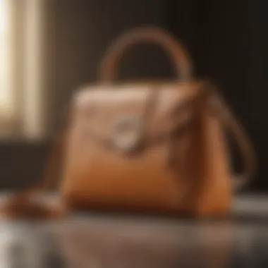 Timeless Allure Fendi leather handbag showcasing timeless elegance