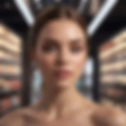 Elegant Beauty Display