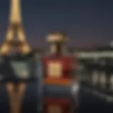 Elegant Parisian Night Skyline View