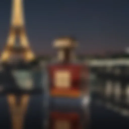 Elegant Parisian Night Skyline View