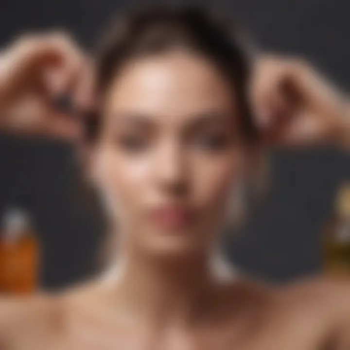 Essential oils for scalp care