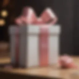 A beautifully curated gift box filled with personalized items for Mother's Day