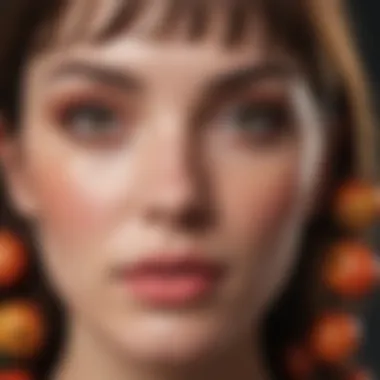 Application Techniques for Optimal Benefits An illustration demonstrating the application technique of seaberry face oil on skin