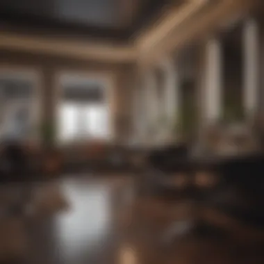 A luxurious salon interior designed for hair treatments