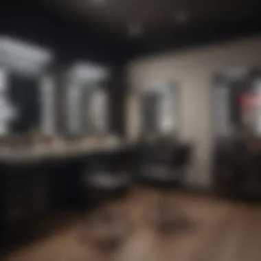 State-of-the-Art Makeup Studio Detailed view of a professional makeup studio equipped for procedures