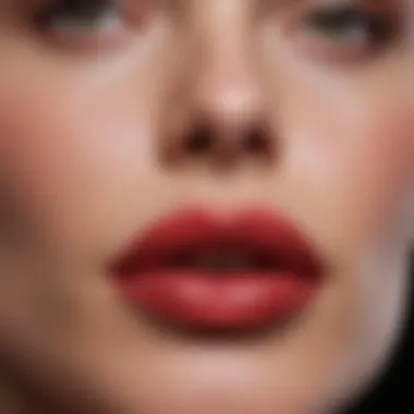 Luscious Permanent Lip Color Close-up of vibrant lips with permanent makeup application