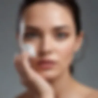 User applying Peter Thomas Roth Hyaluronic Cloud Cream