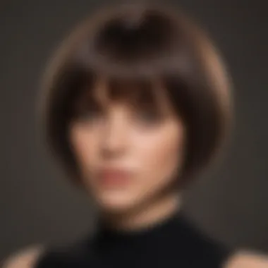 Different materials used in short bob wigs