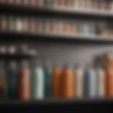 Diverse Range of Home Deodorizer Sprays A collection of various home deodorizer sprays lined up on a shelf