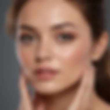 Application Techniques for Skincare A detailed infographic showing application techniques for effective skincare routine