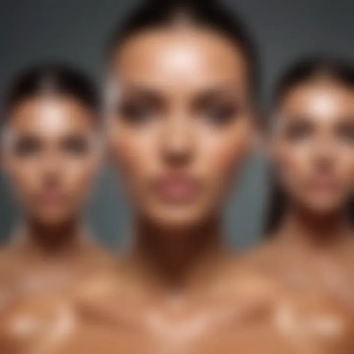 Selection of high-quality waterproof fake tans