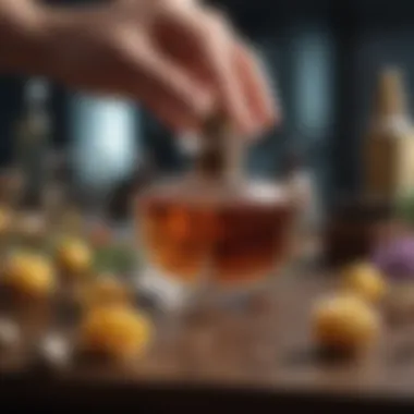 Crafting Olfactory Wonders: The Art of Perfumery Artisan perfumer crafting unique scent blends