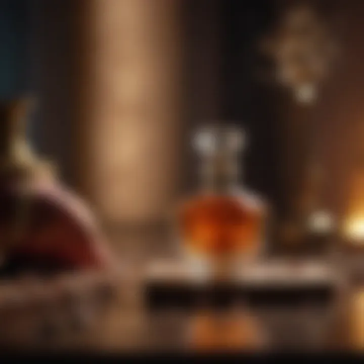 Cultural artifacts representing the history of fragrance