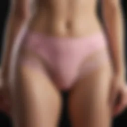 A variety of panty styles displayed elegantly
