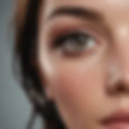 Close-up of waterproof mascara tube with a sleek design