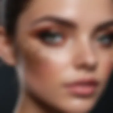Masterful Blending of Glitter Eyeshadow Glitter Eyeshadow Blending Technique