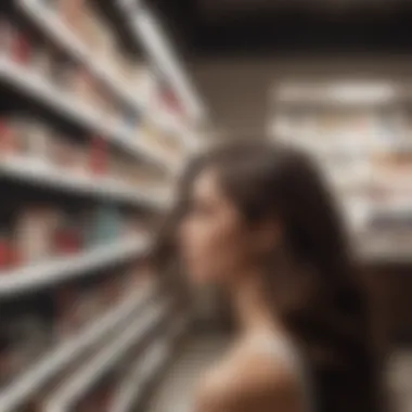 Opulent Hair Care Section Luxurious hair care aisles