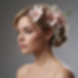 Elegant Hair Accessory with Floral Design