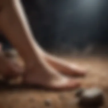 Exfoliation benefits for dry feet