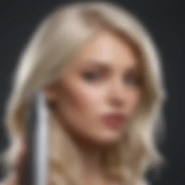 Glamorous Platinum Blonde Hair Spray for Lasting Hold Glamorous Platinum Blonde Hair Spray