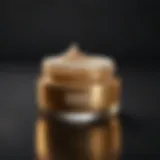 Golden Glow Cream Jar