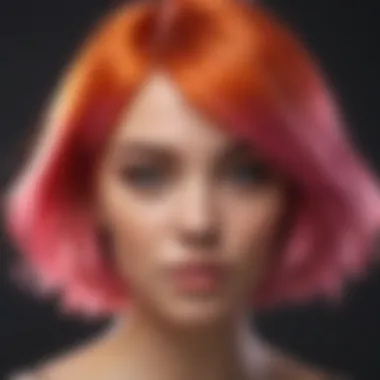Vibrant Hair Shades Vibrant hair shades showcasing youthfulness