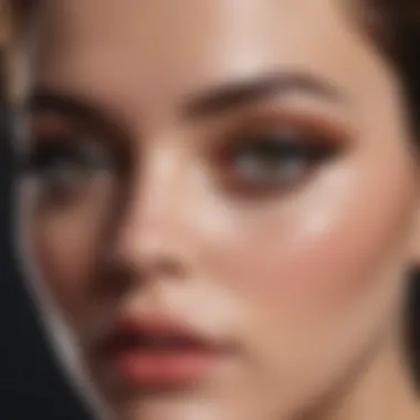 Transformative Power of Mascara Visual showcasing the impact of mascara on eye makeup looks