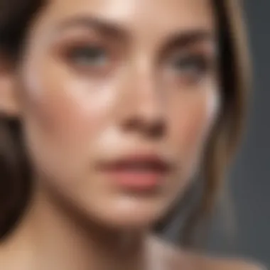 Visual representation of lifestyle changes for better skin Healthy lifestyle choices for skin improvement